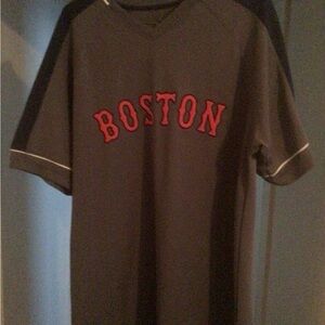 Boston Red Sox Pullover V-Neck Dri-Fit